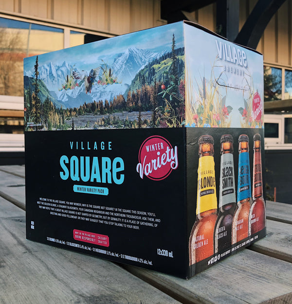 The Village Square by Curtis Van Charles