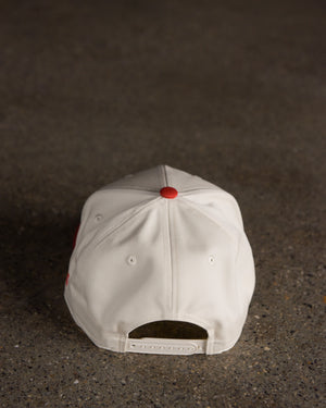 Calgary Beer Cream/Red Snapback