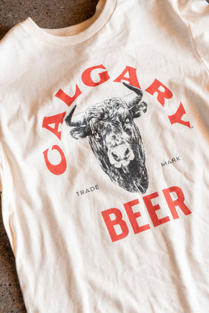 Cream Calgary Beer Tee