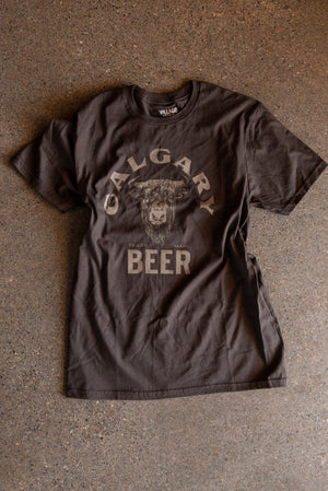 Brown Calgary Beer Tee